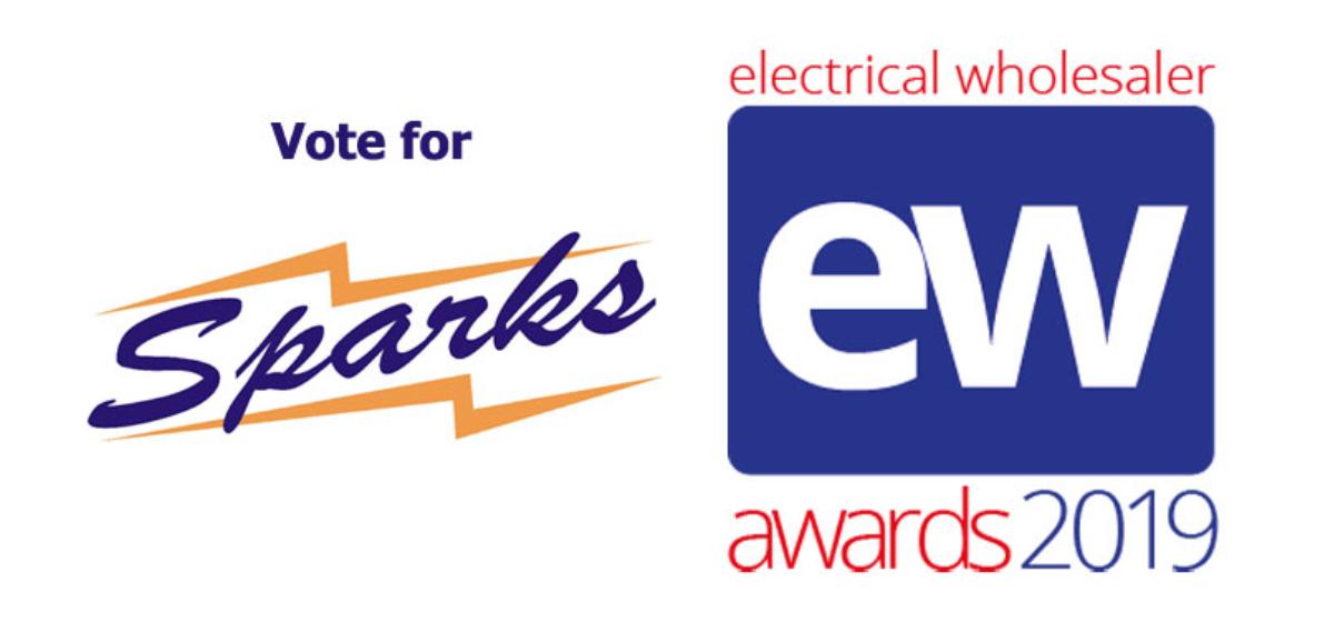 We need your Vote: Sparks was Nominated for Three 2019 Electrical Wholesaler Awards!